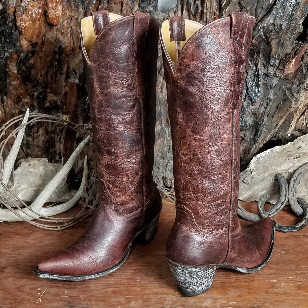 Old Gringo 'mohawk' cowboy boots - Picture 4 of 7